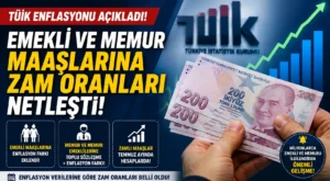 TÜİK Haziran Enflasyonunu Açıkladı: Emekli ve Memur Maaşlarına Zam Oranları Netleşti